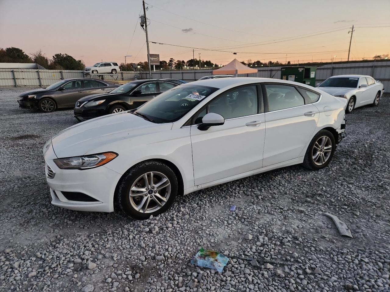 Lot #3291409217 2018 FORD FUSION SE