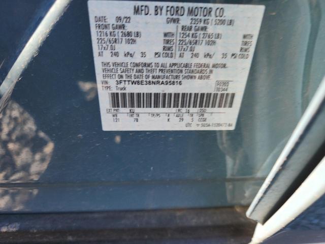 2022 FORD MAVERICK X #3292478674