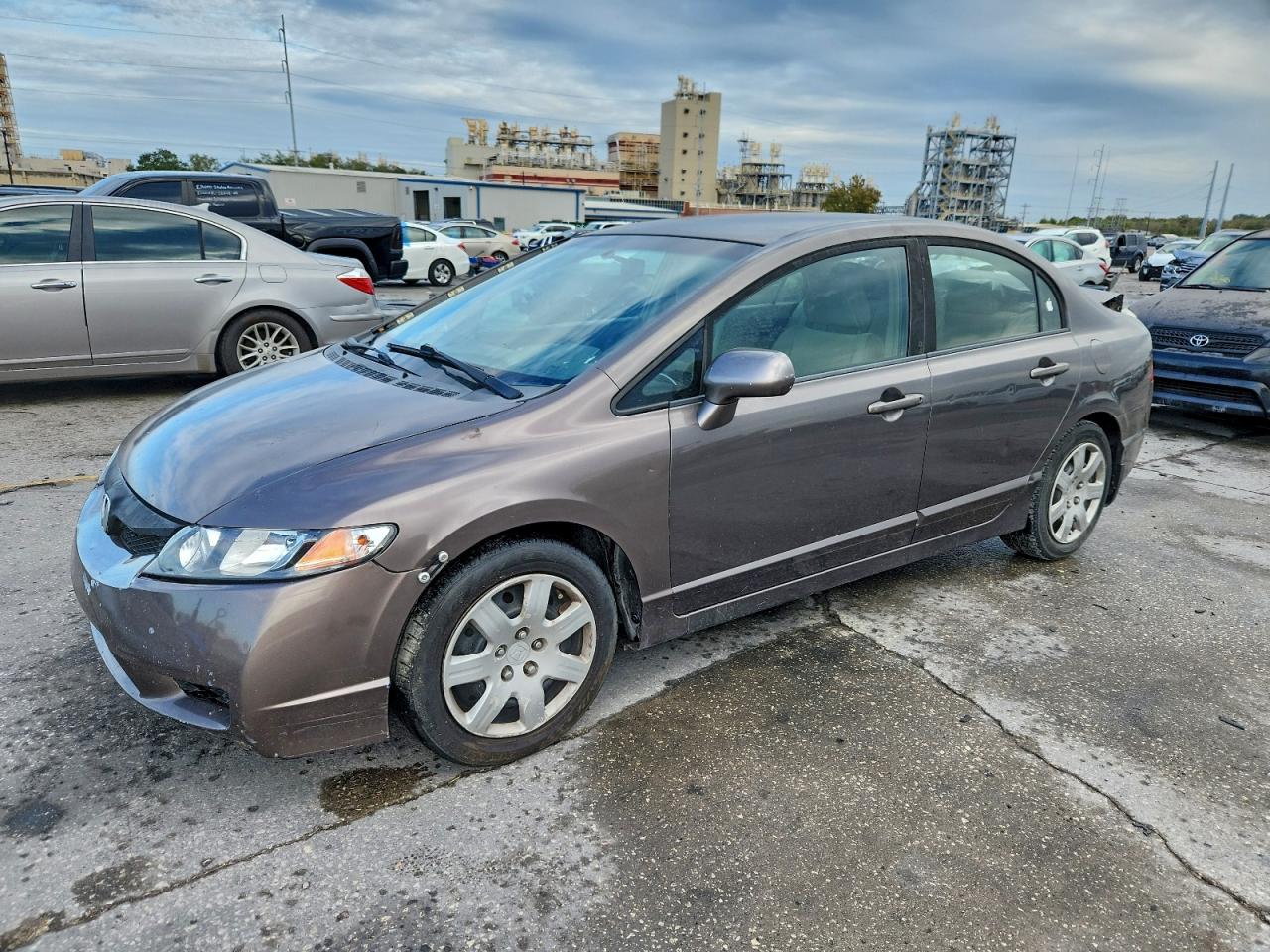Lot #3301642653 2010 HONDA CIVIC LX