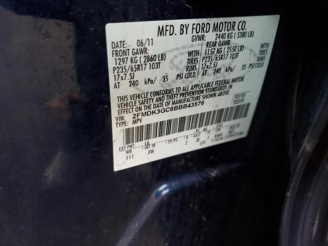 2011 FORD EDGE SE #3302857891