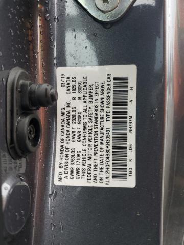 2019 HONDA CIVIC SPOR #3302964602