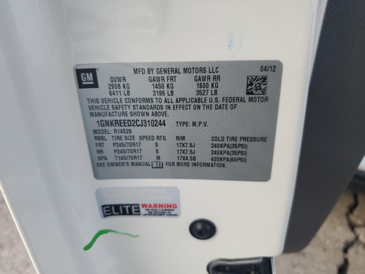 CHEVROLET TRAVERSE LS