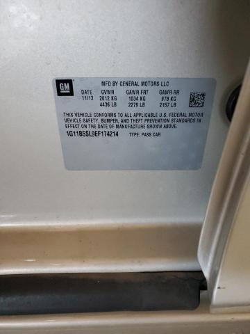 2014 CHEVROLET MALIBU LS #3297227428