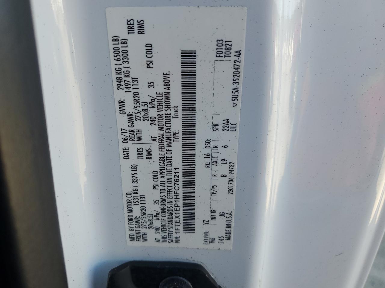 FORD F-150 SUPER CAB