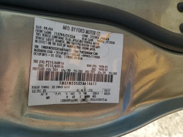 2005 MERCURY SABLE LS P #3296939848