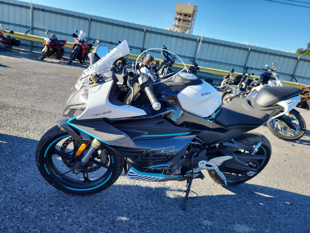 Lot #3302836898 2023 CF MOTO 450SS