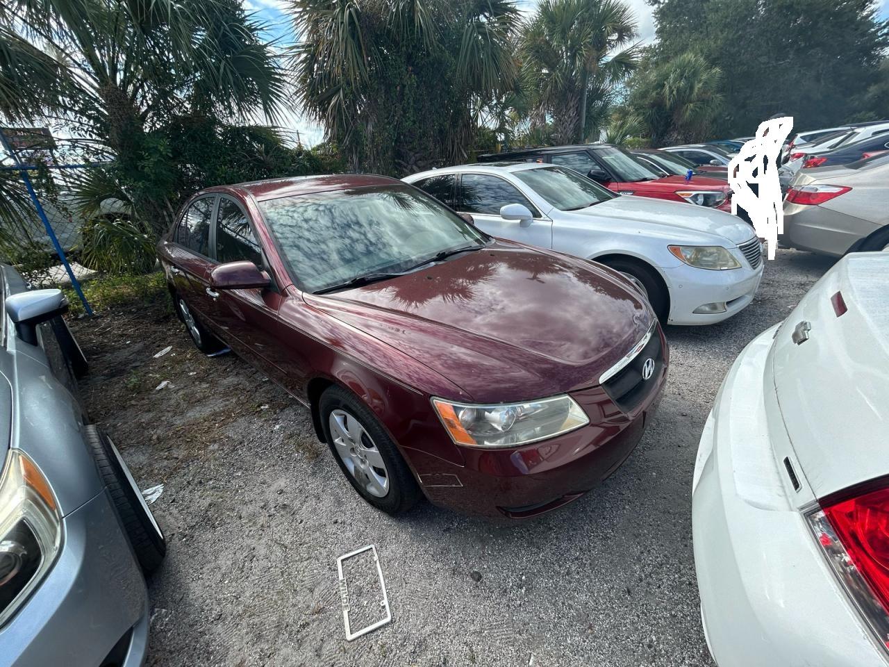 Lot #3283808425 2007 HYUNDAI SONATA GLS