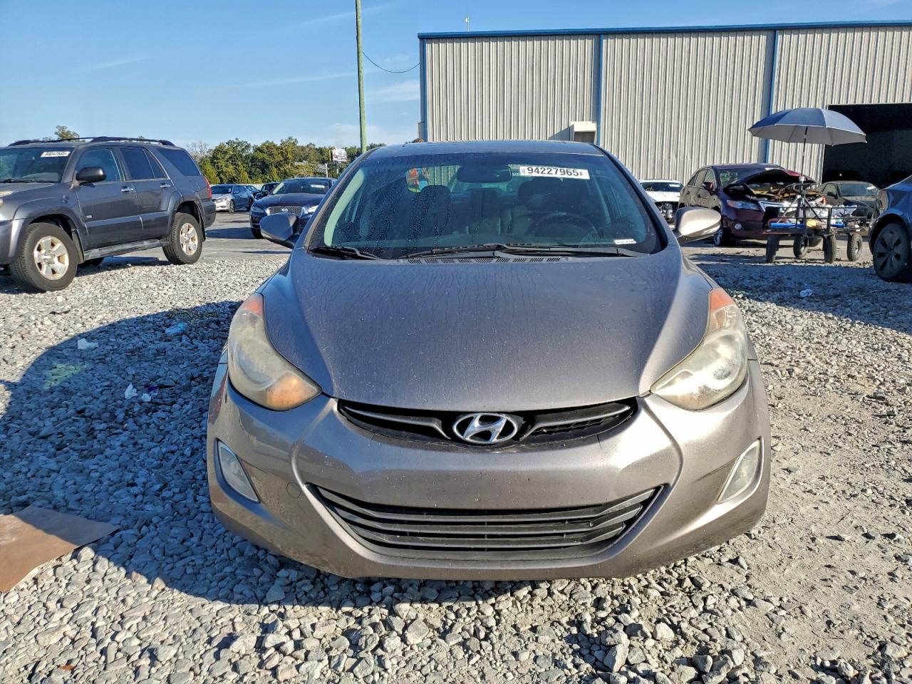 Lot #3301829370 2013 HYUNDAI ELANTRA GL