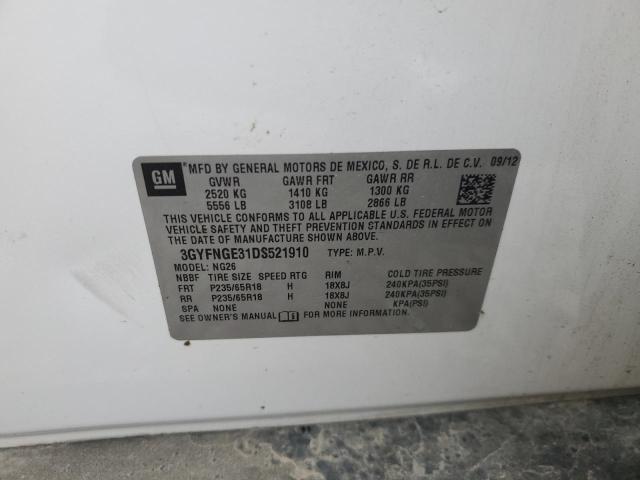 2013 CADILLAC SRX LUXURY - 3GYFNGE31DS521910