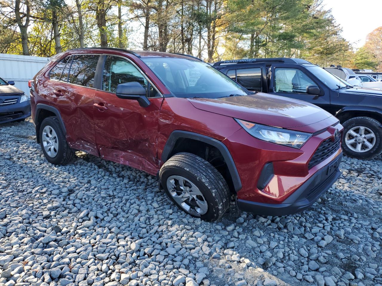 Lot #3311700234 2019 TOYOTA RAV4 LE