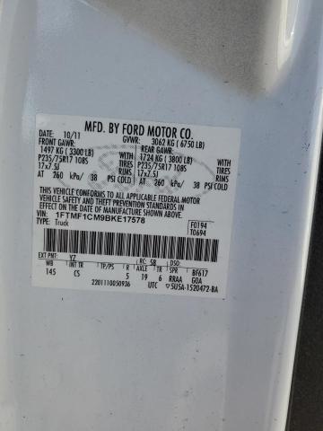 2011 FORD F150 #3286547165