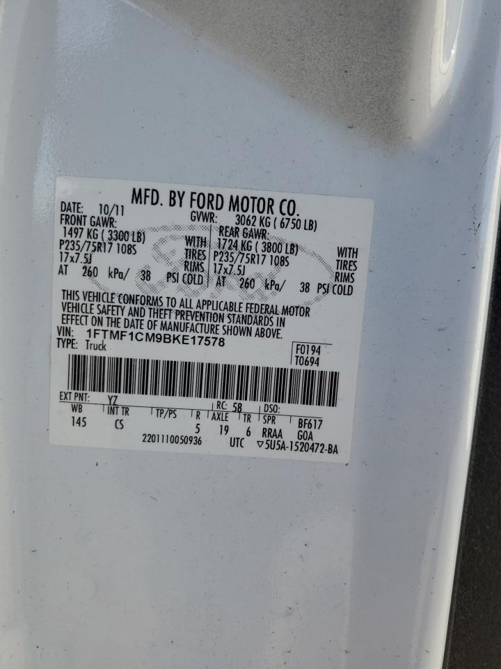 Lot #3286547165 2011 FORD F150