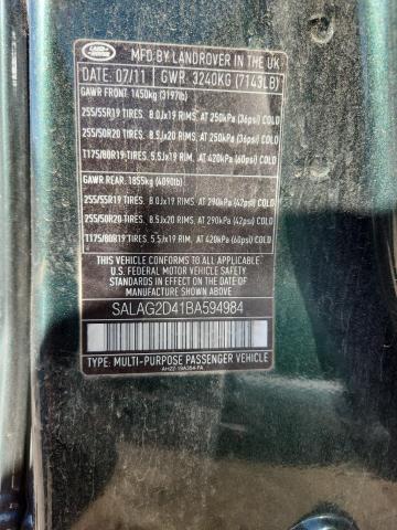 2011 LAND ROVER LR4 HSE #3284656321