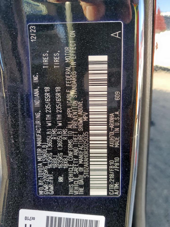 TOYOTA HIGHLANDER HYBRID LE