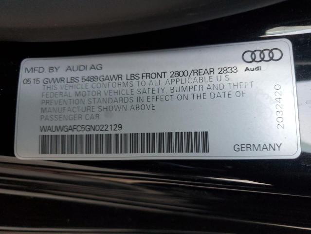 2016 AUDI A7 PREMIUM #3302796898