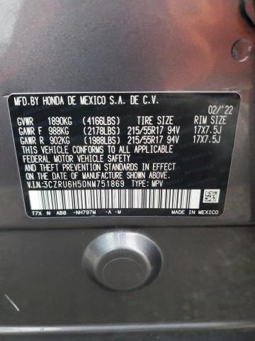 2022 HONDA HR-V EX #3304162443