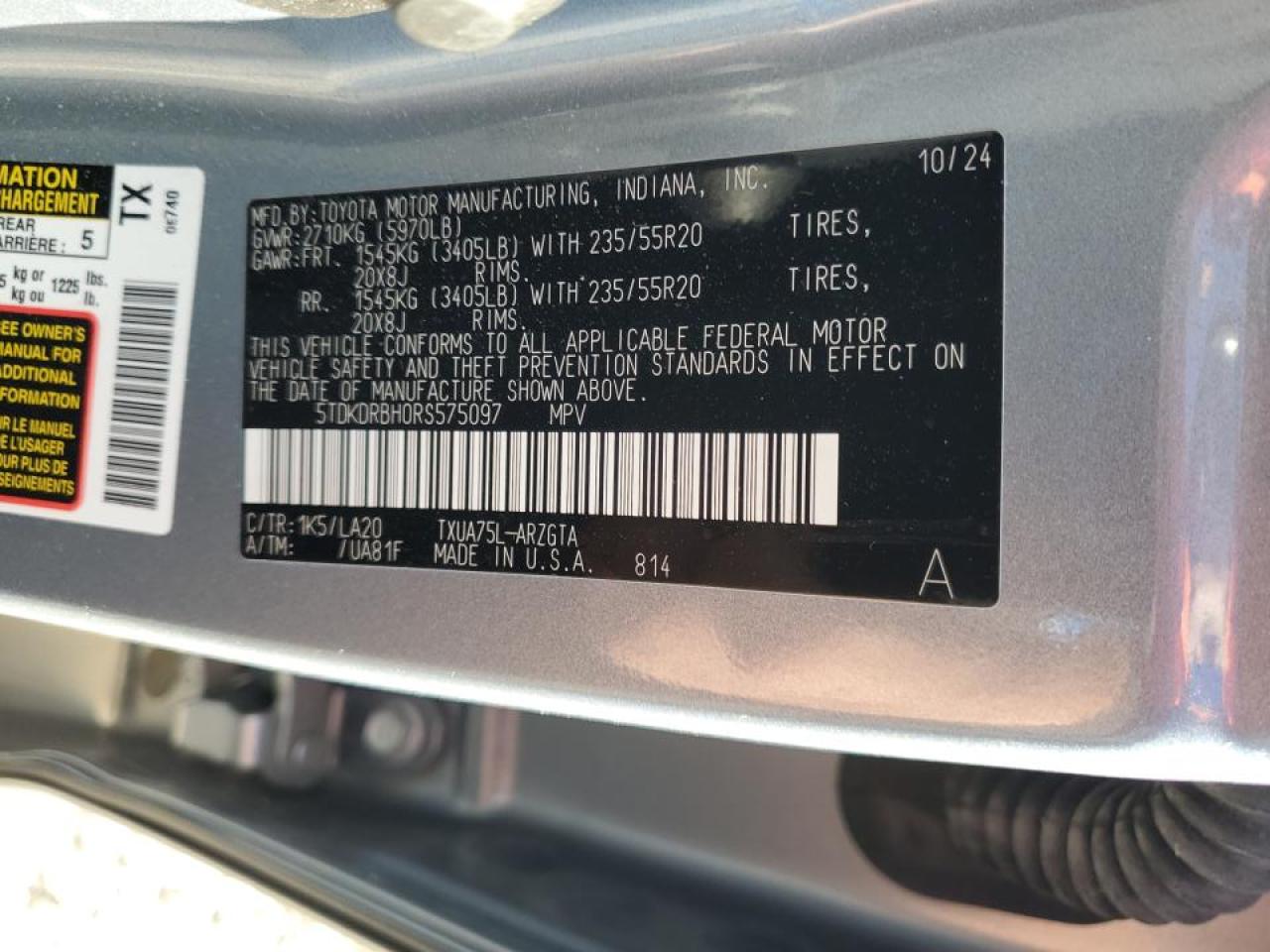 TOYOTA HIGHLANDER LE