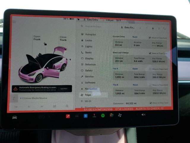 2021 TESLA MODEL 3 #3310303056