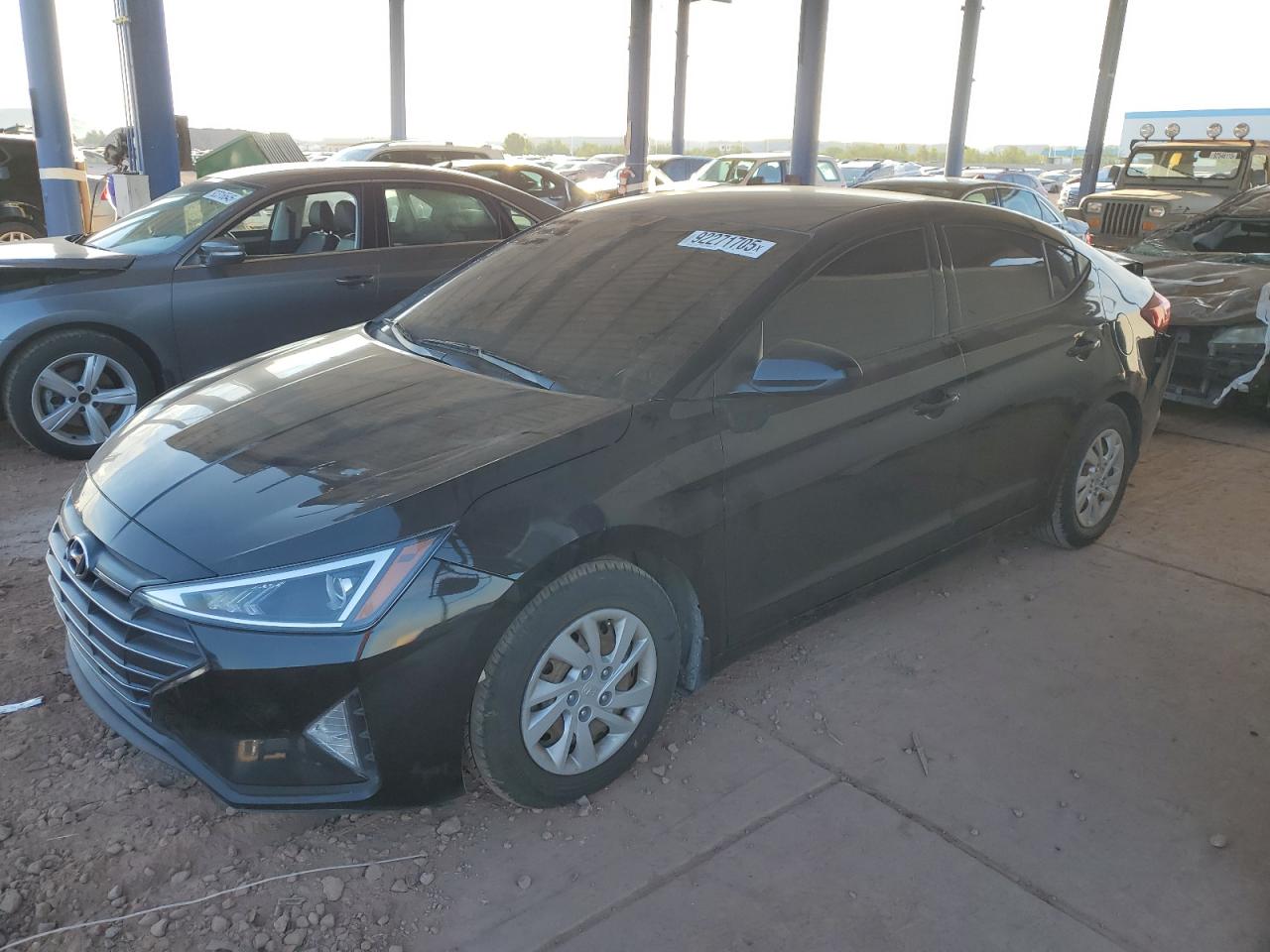 Lot #3316842703 2020 HYUNDAI ELANTRA SE