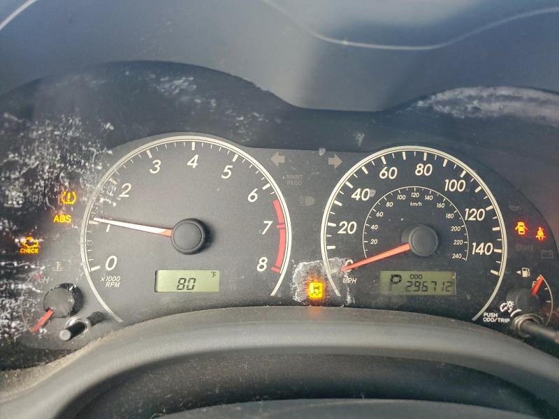 2010 TOYOTA COROLLA BA #3296896829