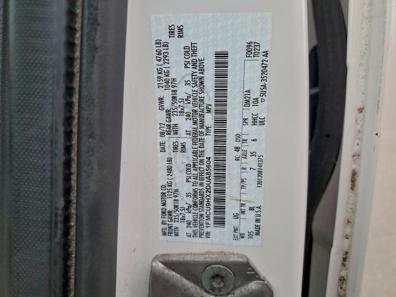 2013 FORD ESCAPE SEL #3301857021