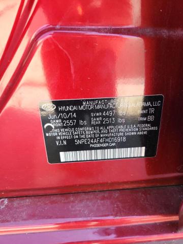 2015 HYUNDAI SONATA SE #3301767419