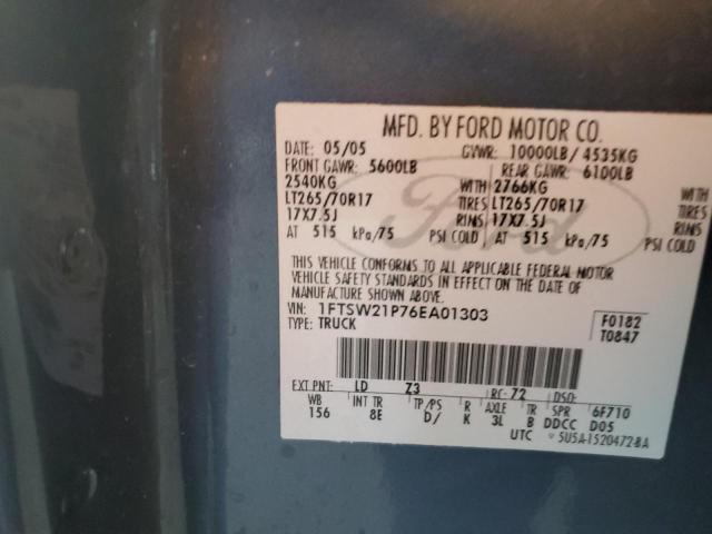 2006 FORD F250 SUPER #3302810903