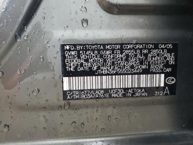 2005 LEXUS LS 430 #3292308264