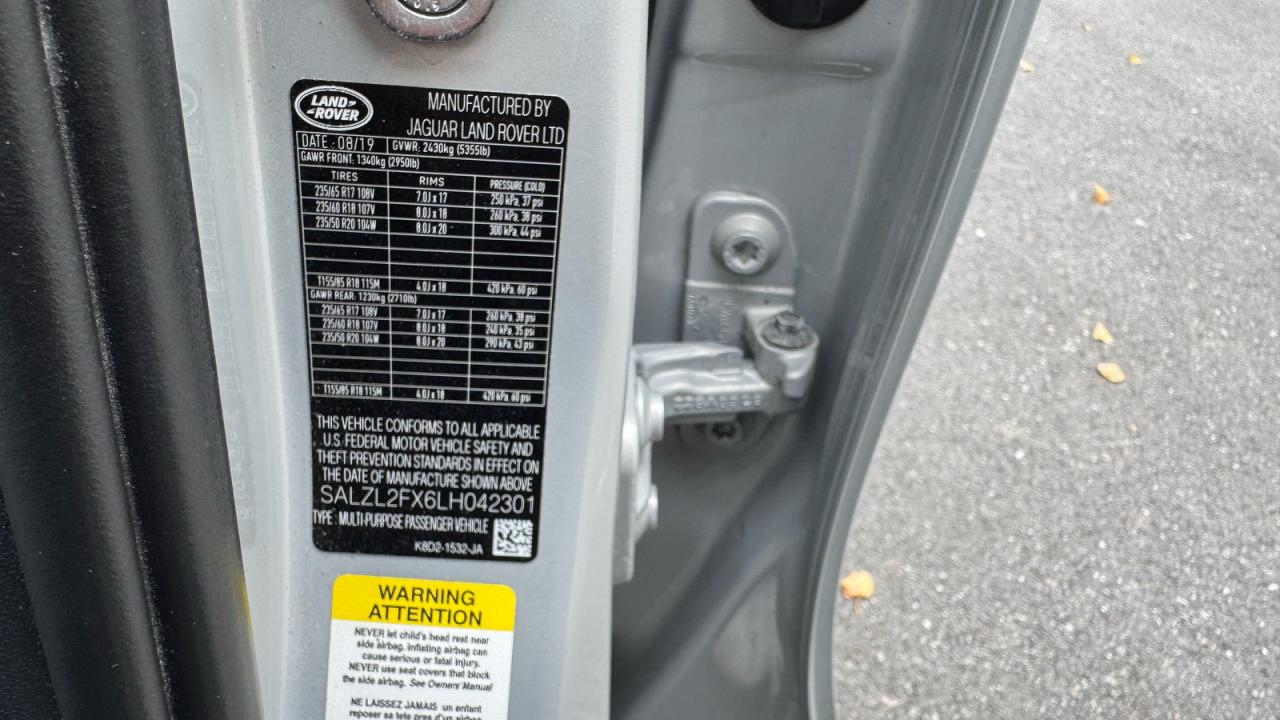 LAND ROVER RANGE ROVER FIRST EDITION