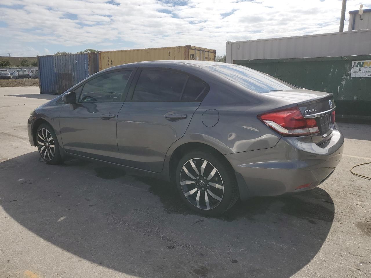 Lot #3281423024 2015 HONDA CIVIC EXL