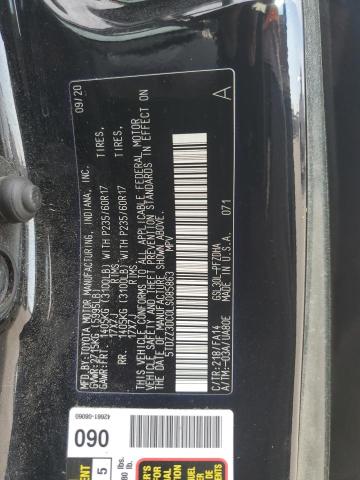 2020 TOYOTA SIENNA L #3293308432