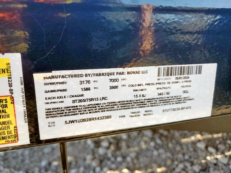 2024 UTILITY TRAILER #3285760666