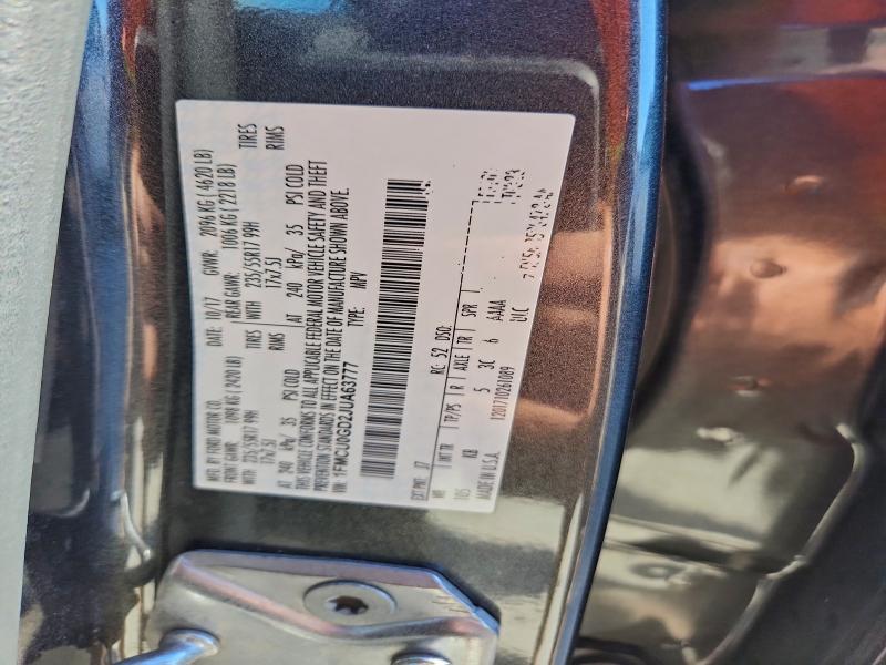 2018 FORD ESCAPE SE #3304729925