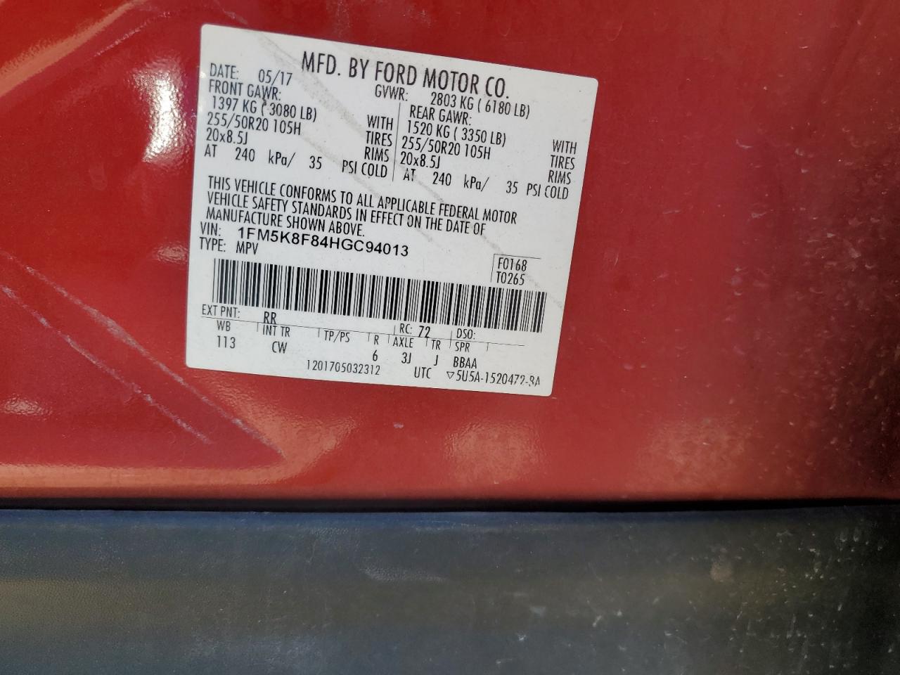 FORD EXPLORER LIMITED