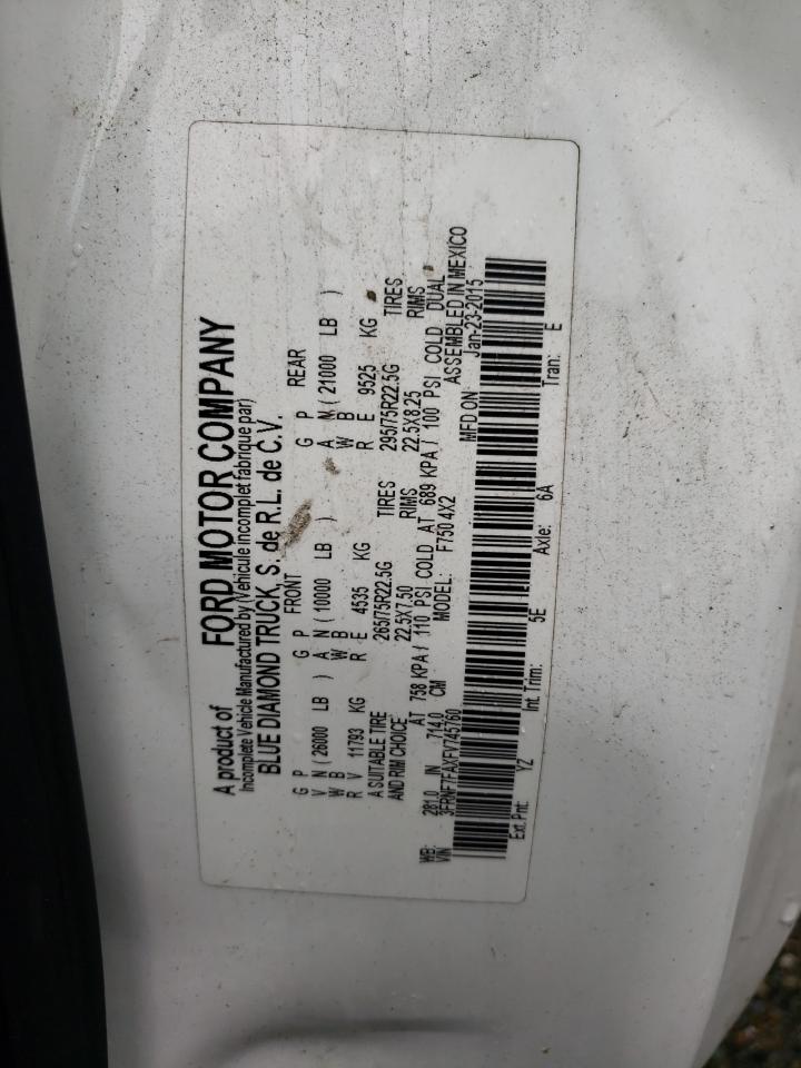 FORD F-750 SUPER DUTY