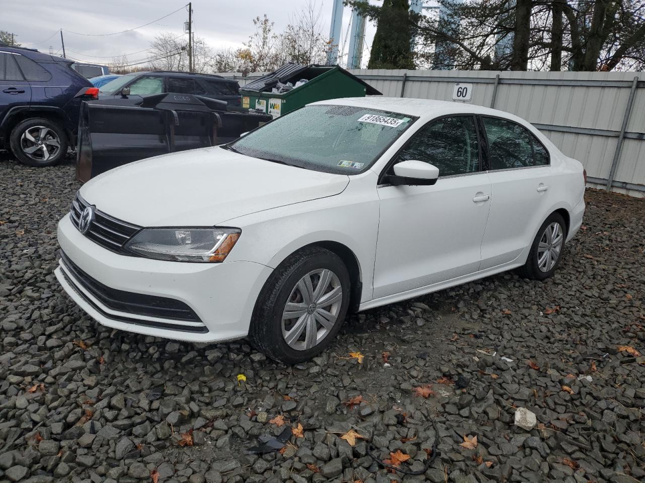 Lot #3310396963 2017 VOLKSWAGEN JETTA S