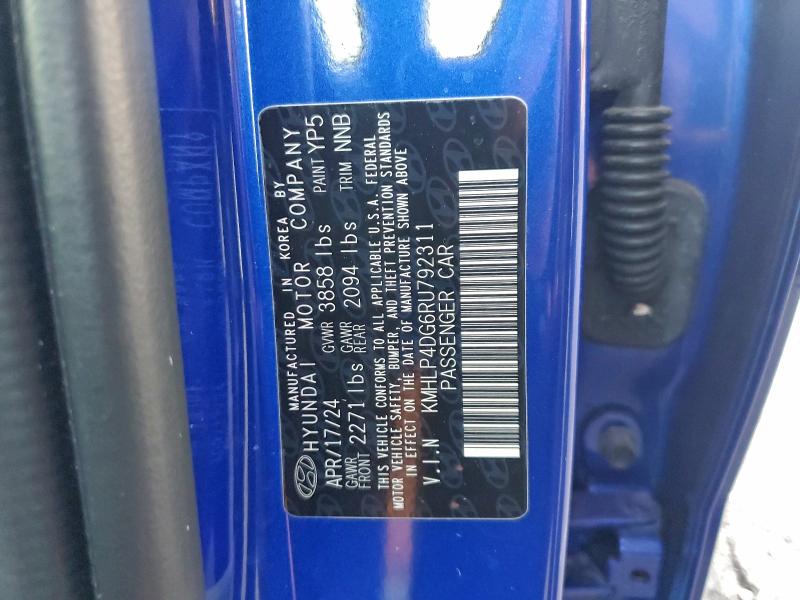 2024 HYUNDAI ELANTRA LI #3304637963