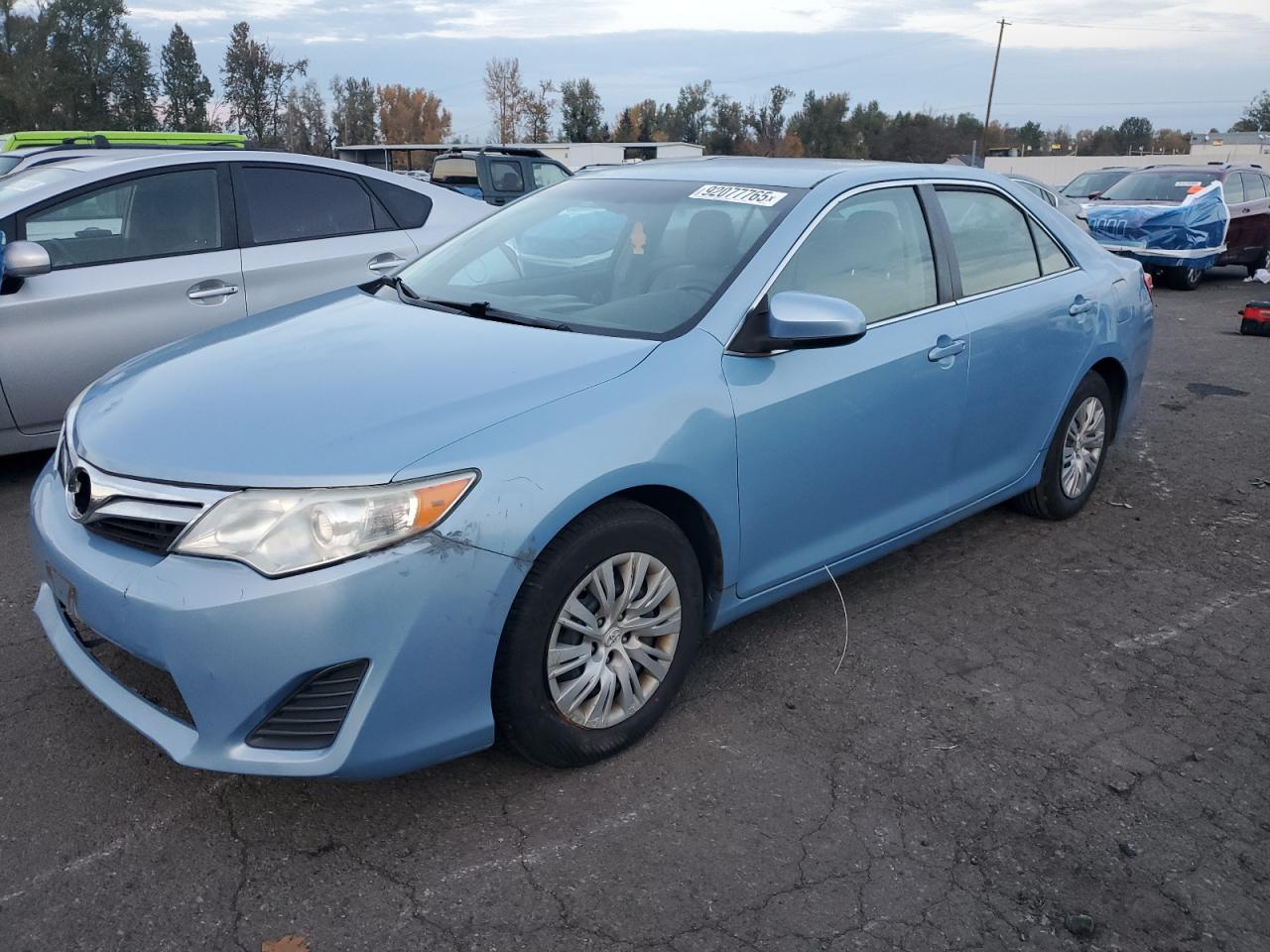 Lot #3290181215 2013 TOYOTA CAMRY L