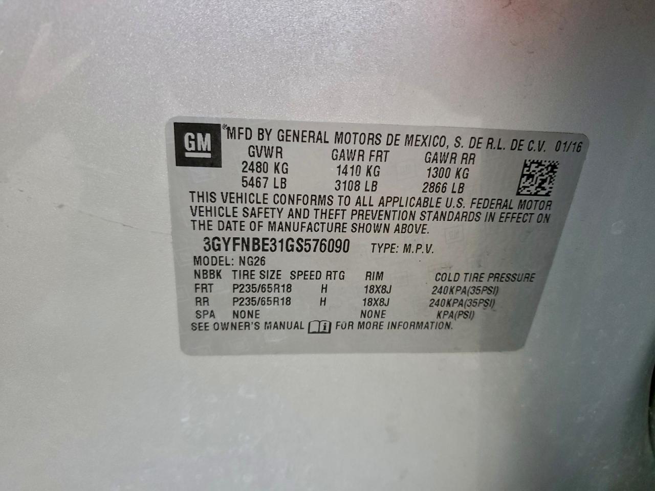 CADILLAC SRX LUXURY COLLECTION