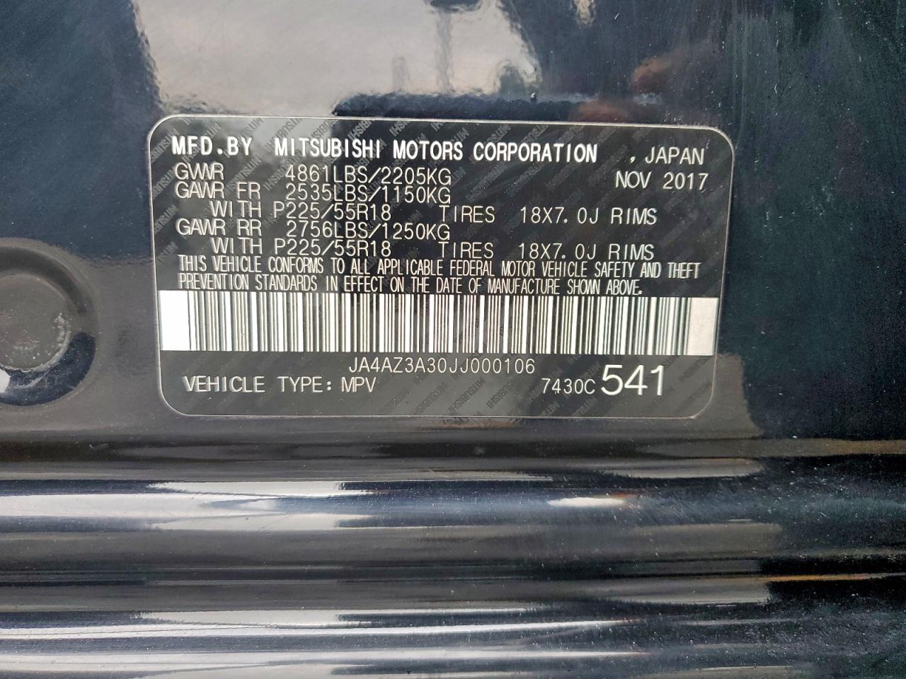 MITSUBISHI OUTLANDER SE