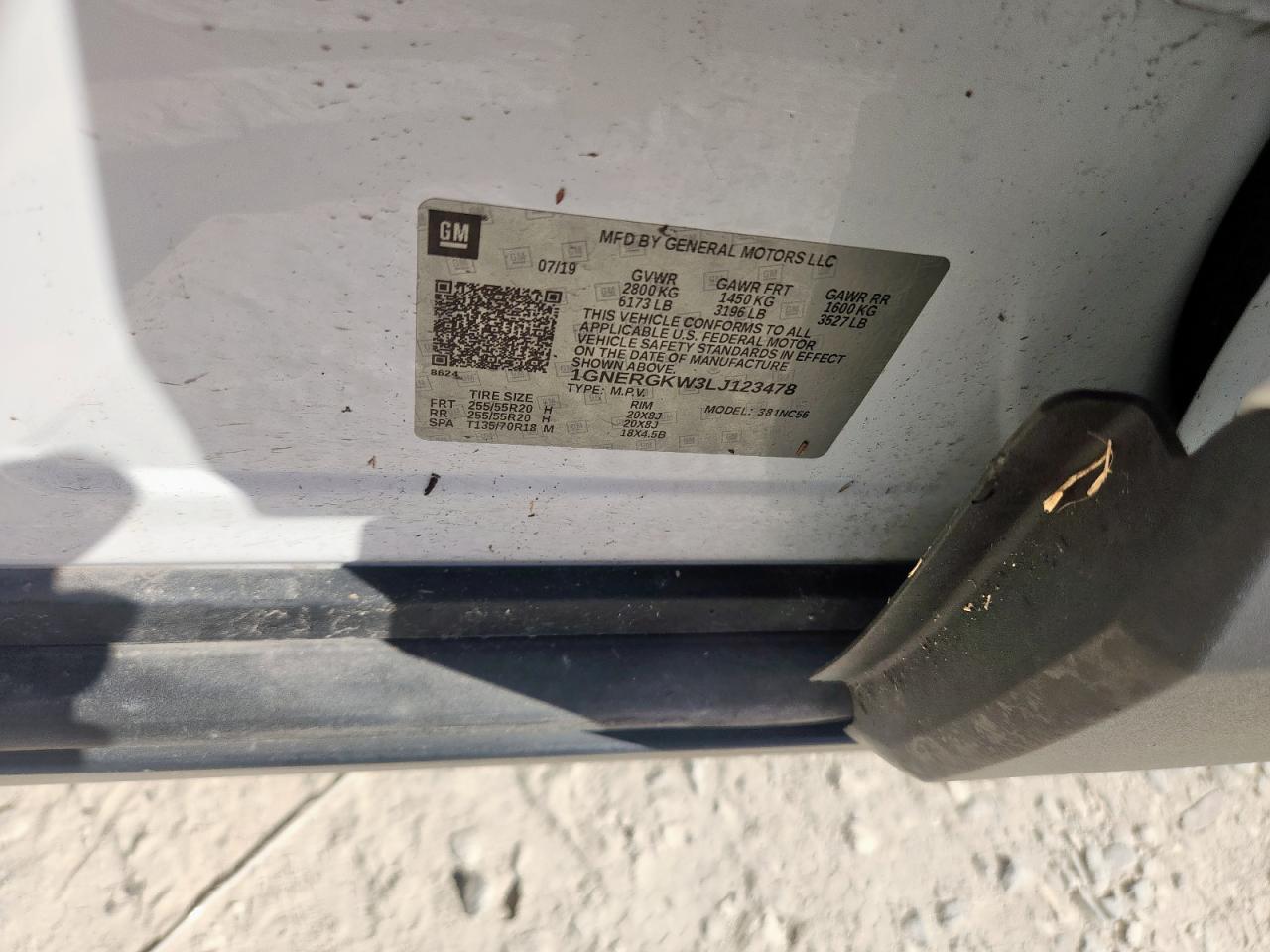 CHEVROLET TRAVERSE LT