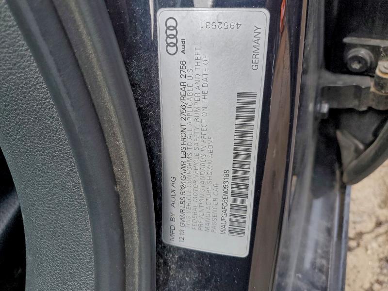 2014 AUDI A6 PREMIUM #3302811935