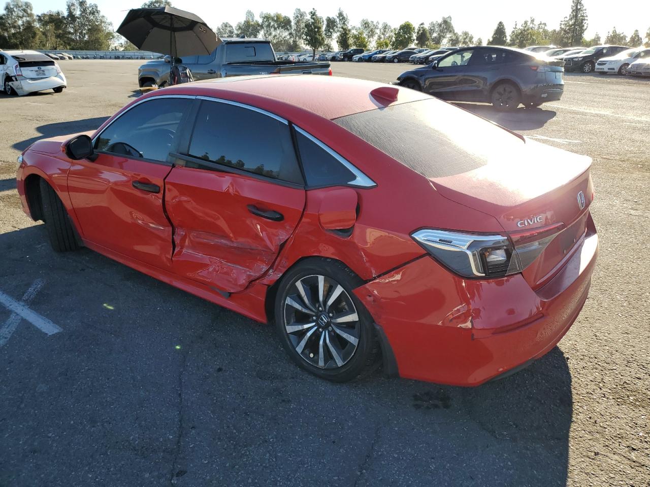 Lot #3311839196 2022 HONDA CIVIC EX