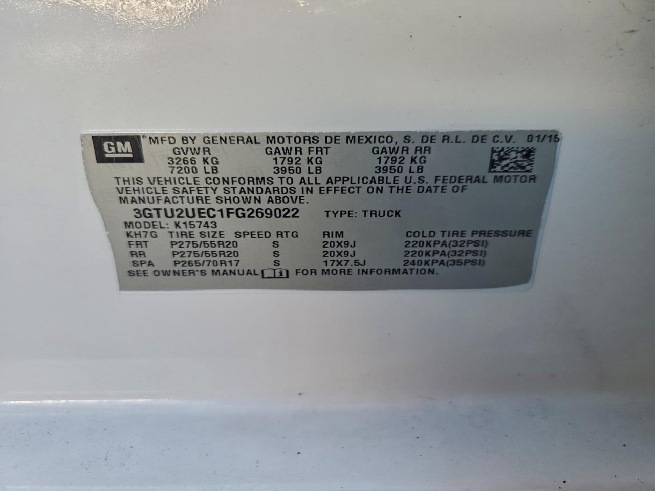 GMC SIERRA K1500 SLE