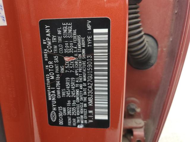 2016 HYUNDAI TUCSON LIM #3304529436