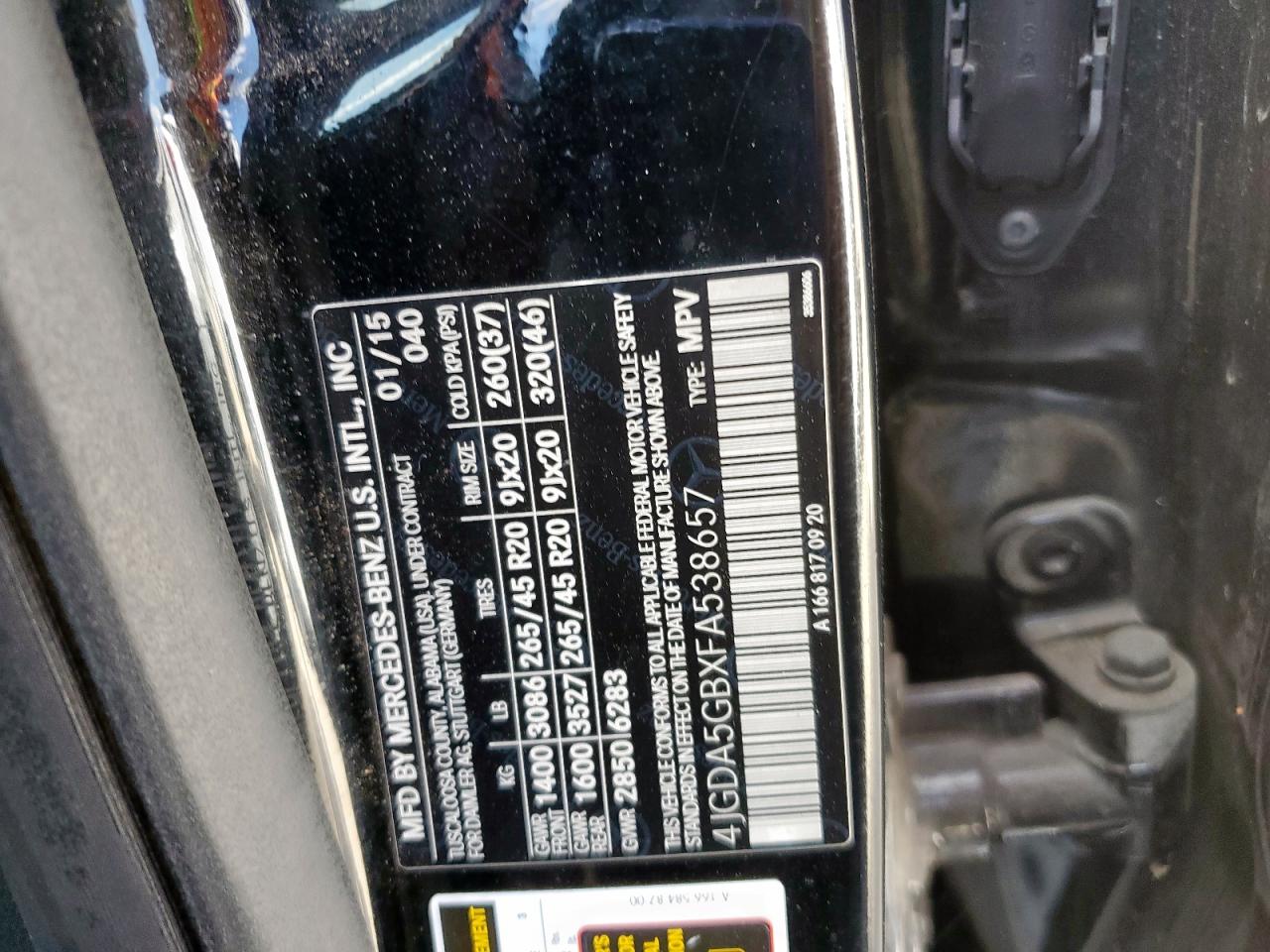 MERCEDES-BENZ M-CLASS 400 4MATIC