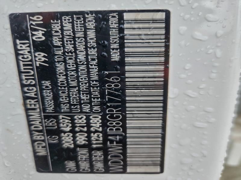 2016 MERCEDES-BENZ C 300 #3304659931