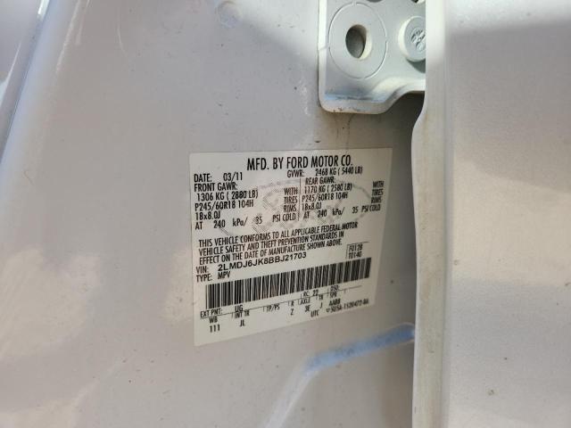 2011 LINCOLN MKX #3287597008