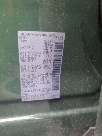 2024 NISSAN TITAN SV #3301641649