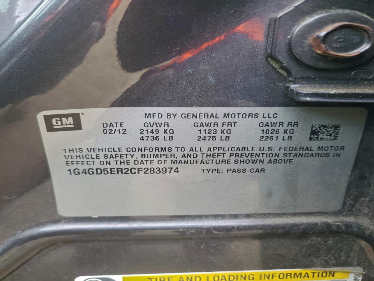 BUICK LACROSSE PREMIUM